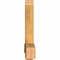 Ekena Millwork Bellingham Rough Sawn Timber Gable Bracket, Western Red Cedar, 60"W x 40"H x 6"D x 6"F, 16/12 Pitch GBW060X40X0606BEL00RWR - alternate 3